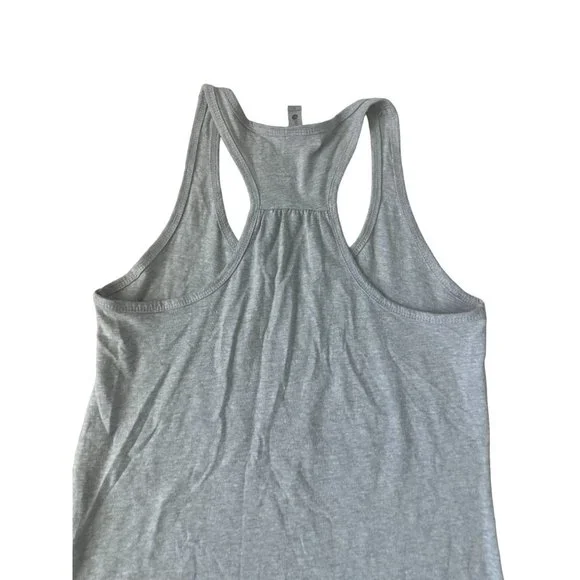 HOOTERS Squad Goals Gray Racerback Tank Top Sz S NEW - Picture 7 of 7